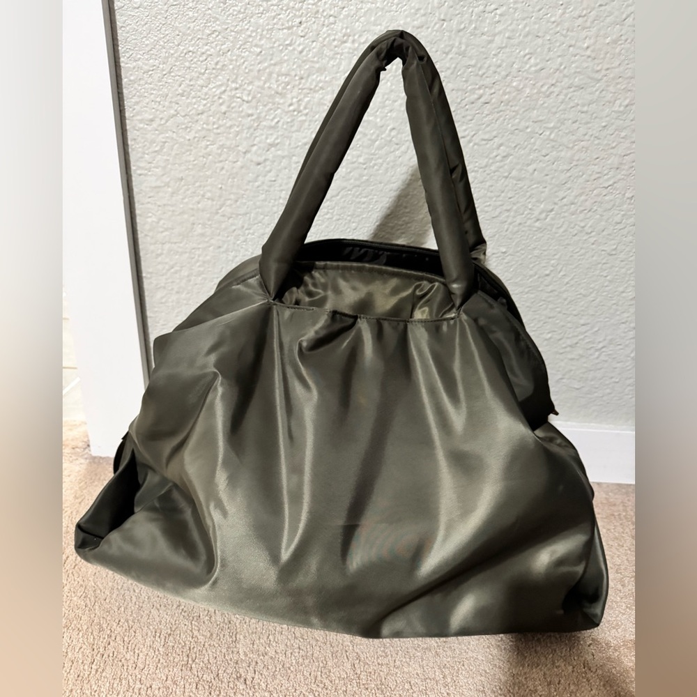 Stylish Olive Green Tote Bag